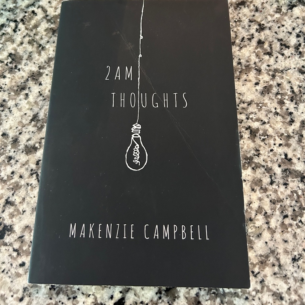 2am Thoughts poetry book!